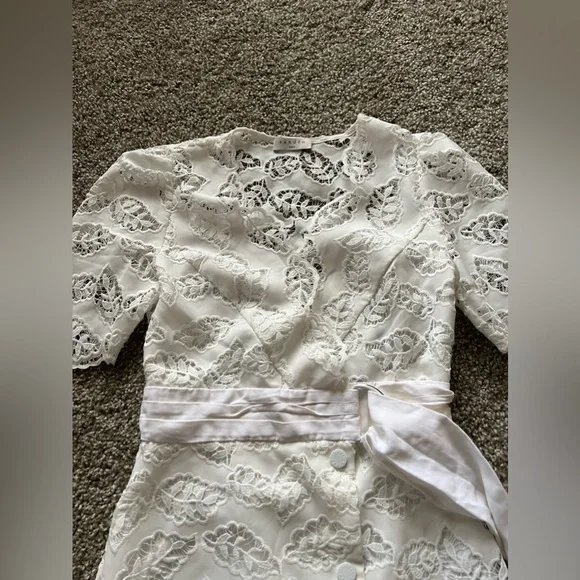 Sandro Lace Wrap Dress - Picture 6 of 9